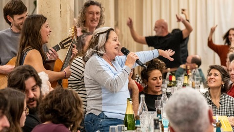 Sopar de cantadores i cantadores (Mallorca) - Katalanisch für Abendessen der Sänger und Sängerinnen