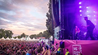  Auftritt von Germany Faithless, Hauptbühne DAS FEST 2025. 
