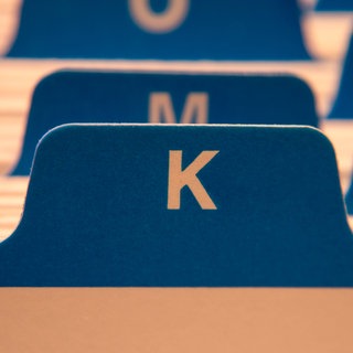 Buchstabe "K"