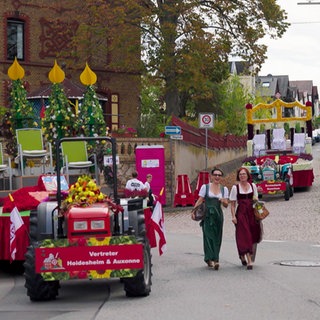 Heidesheim feiert das größte Erntedankfest im Land