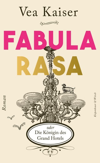 Buchcover "Fabula Rasa oder die Königin des Grand Hotels"