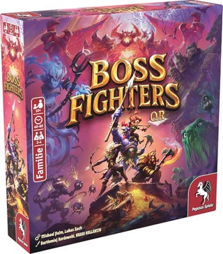 Das Kartenspiel Boss Fighter QR