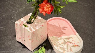 Terrazzo-Vase