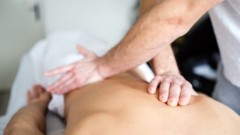 Osteopathie-Behandlung