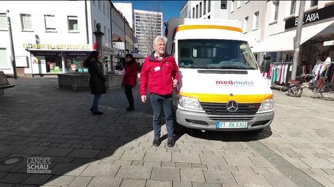 Das Medmobil im Einsatz