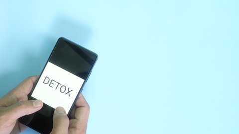 Detox auf dem Handy