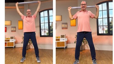 Fitnessübungen für den oberen Rücken