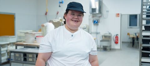 Marlene (19) macht auf Kleinsägmühlerhof eine Bäckerlehre.