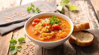 Rote Linsensuppe