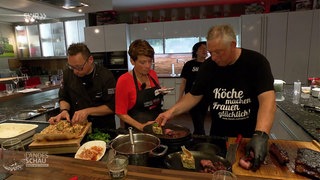 Sonja Faber-Schrecklein und Profigriller