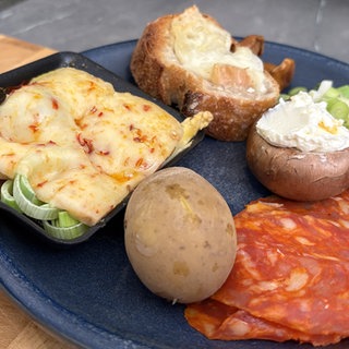 Raclette bei der Heimatküche