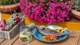 Dorade & Ofengemüse und Kartoffeln à la Joelina Drews 
