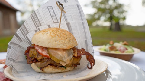 Burger vom Blonde d’Aquitaine-Rind