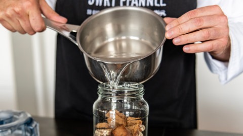 knusprige Brotchips