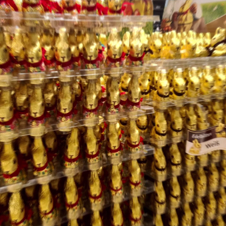 Osterschokohasen