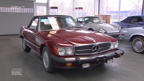 Cabrio von Donald Trump im Laden