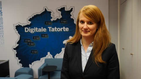 Christina Stevenson leitet das Dezernat für Wirtschaftskriminalität des Landeskriminalamts Nordrhein-Westfalen.