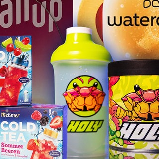 Holy, Waterdrop, Air Up & Meßmer wirken wie gesunde Limo-Alternativen. Doch Süßstoffe, Vitamine, Koffein, Säuren haben Folgen für Körper und Zähne.