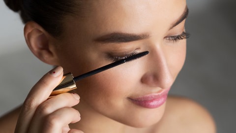 Make-up mit hellen Tönen