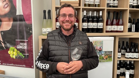 Alexander Link vom Weingut Wolf in Brackenheim-Hausen