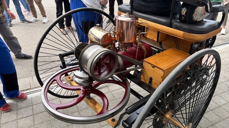 Das erste Auto mit Verbrennermotor aus dem Jahr 1886