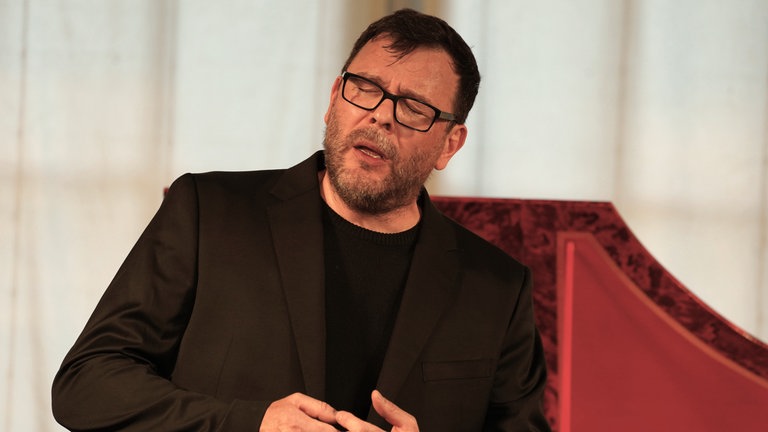 Der Countertenor Andreas Scholl beim Konzert „Zeitlos herzzerreißend“ am 7. Mai 2026