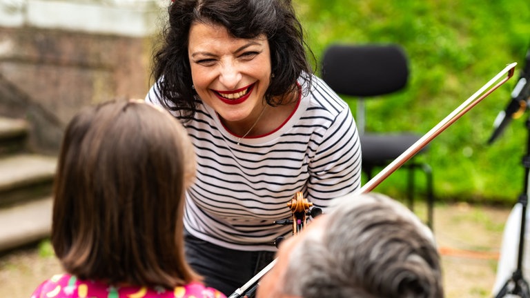 Impression vom szenischen Familienkonzert „Koffermusiktheater“ am 10. Mai 2026