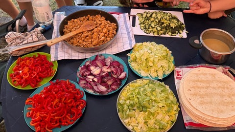 Mittagessen im Sommercamp 2026 des Familienverbands Sachsen-Anhalt