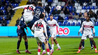 Dan-Axel Zagadou trifft für den VfB Stuttgart II gegen Hoffenheim II. 