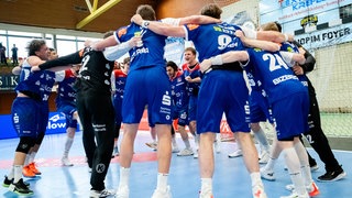 Der HBW Balingen-Weilstetten feiert den Bundesliga-Aufstieg