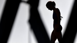 Anna Bader, High Diving