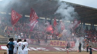 Atmosphäre bei Testspiel FCK gegen Metz