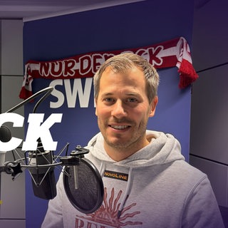 Sören Rittmeier bei seinem Besuch im Podcast-Studio von "Nur der FCK".
