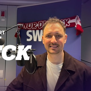 FCK-Sportdirektor Marcel Klos bei seinem Besuch im SWR Podcaststudio