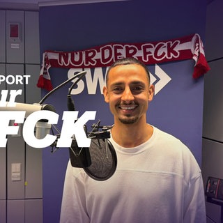 Kenny Prince Redondo war bereits zum dritten Mal Gast im SWR Sport Podcast "Nur der FCK".