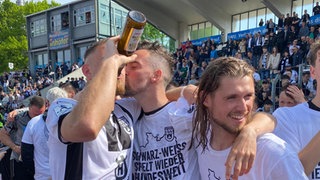 Der SSV Ulm ist in die dir 3. Liga aufgestiegen.