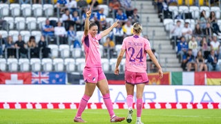 Melissa Koessler und Feli Delacauw feiern einen ungefährdeten AUftaktsieg für die TSG Hoffenheim beim FC Carl Zeiss Jena.