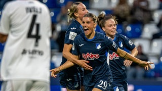 Selina Cerci hat die TSG Hoffenheim mit einem Doppelpack zum Sieg gegen Eintracht Frankfurt geschossen.