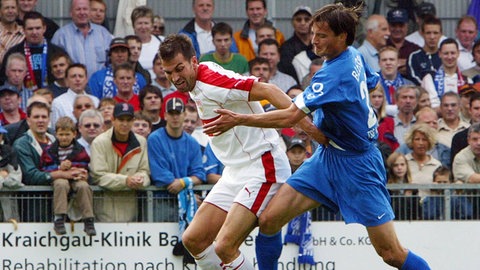 Von Sommer 2005 bis August 2006 stand St-Pauli-Trainer Alexander Blessin in 34 Spielen für die TSG Hoffenheim auf dem Platz.