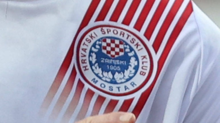 Das Wappen von Zrinjski Mostar