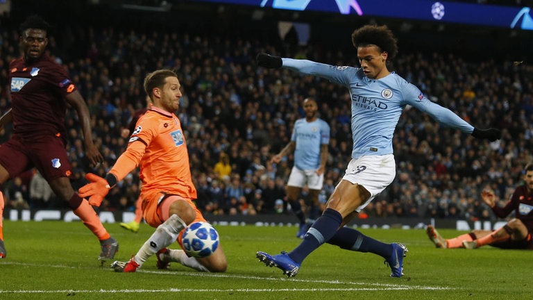 Sane trifft gegen Baumann in der CL