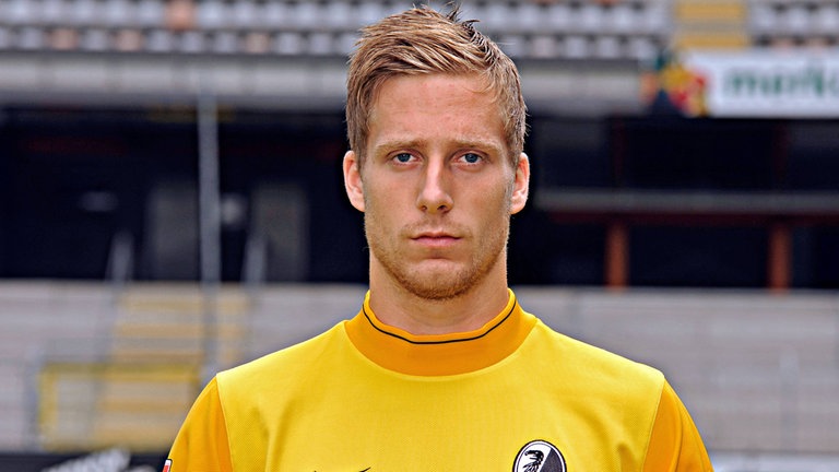 Erstes Mannschaftsfoto von Oli Baumann