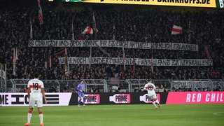 Fanproteste des VfB Stuttgart in Dortmund