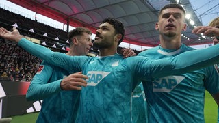 Ozan Kabak hat ein Tor zum 3:1-Sieg der TSG Hoffenheim bei Eintracht Frankfrut beigesteuert.