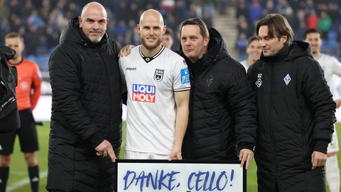 Marcel Seegert galt als "Mr. Waldhof Mannheim". Dennoch wechselte er im Sommer zum SSV Ulm. Am Freitag folgte die offizielle Verabschiedung.