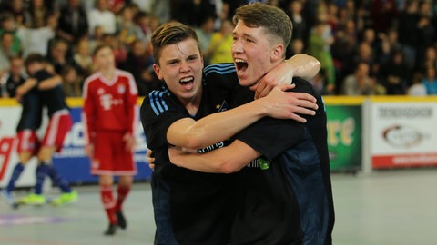 Demirovic bei der U16 Hallenmeisterschaft
