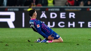 Mit seinem verwandelten Elfmeter hat Nadiem Amiri Mainz 05 in Gladbach einen Punkt gesichert (1:1).