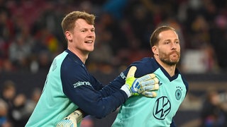 Alexander Nübel (li.) und Oliver Baumann