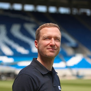 Trainingsauftakt beim KSC mit Maximilian Senft
