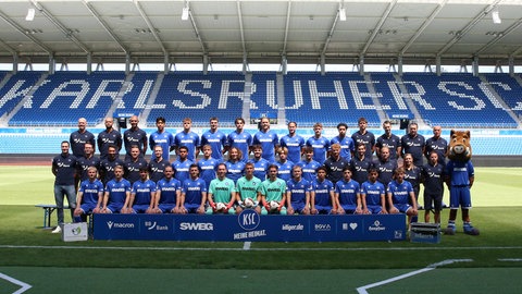 Das Teamfoto des KSC
